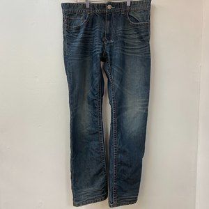 Men'Postage Dark Wash Jeans Size 36